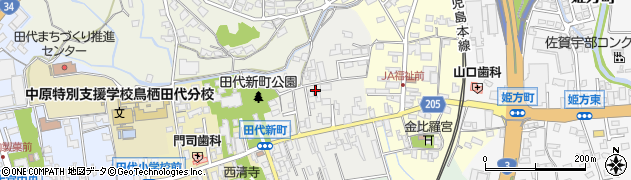 佐賀県鳥栖市田代新町163周辺の地図