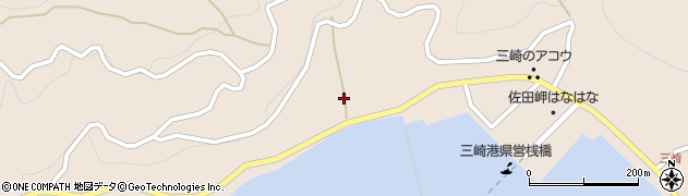 愛媛県西宇和郡伊方町三崎1900周辺の地図