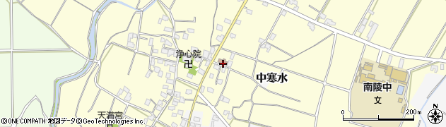 福岡県朝倉市平塚803周辺の地図