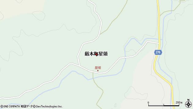 〒849-3104 佐賀県唐津市厳木町星領の地図