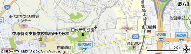 佐賀県鳥栖市田代新町201周辺の地図
