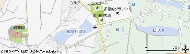 福岡県三井郡大刀洗町甲条1162周辺の地図