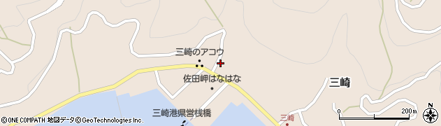 愛媛県西宇和郡伊方町三崎1708周辺の地図