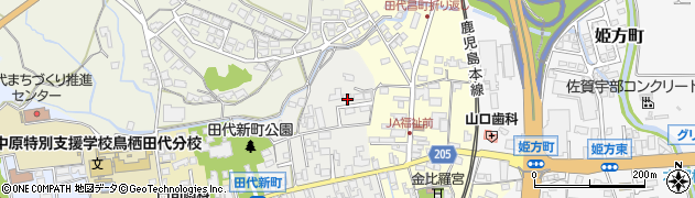 佐賀県鳥栖市田代新町185周辺の地図