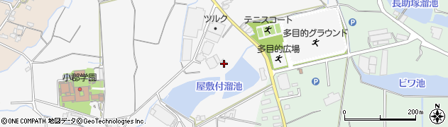 福岡県三井郡大刀洗町甲条1230周辺の地図