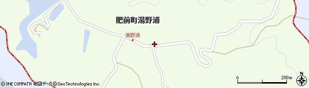 佐賀県唐津市肥前町湯野浦603周辺の地図