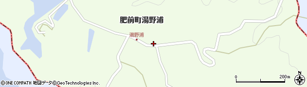 佐賀県唐津市肥前町湯野浦604周辺の地図
