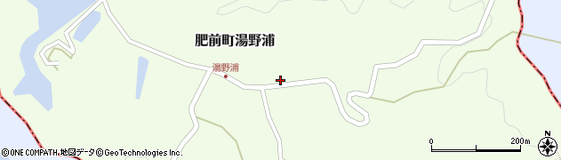佐賀県唐津市肥前町湯野浦554周辺の地図