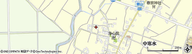 福岡県朝倉市平塚544周辺の地図