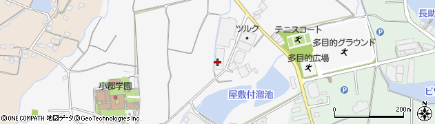 福岡県三井郡大刀洗町甲条1248周辺の地図