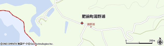 佐賀県唐津市肥前町湯野浦611周辺の地図