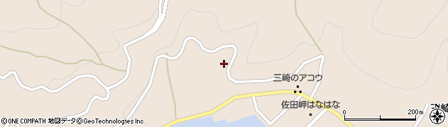 愛媛県西宇和郡伊方町三崎1797周辺の地図