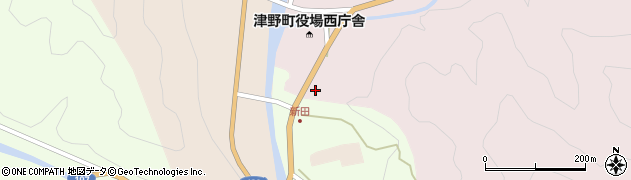 ＪＡ高知県東津野周辺の地図