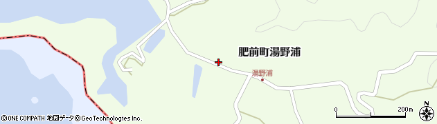 佐賀県唐津市肥前町湯野浦622周辺の地図