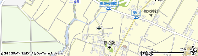 福岡県朝倉市平塚539周辺の地図