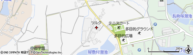 福岡県三井郡大刀洗町甲条1254周辺の地図