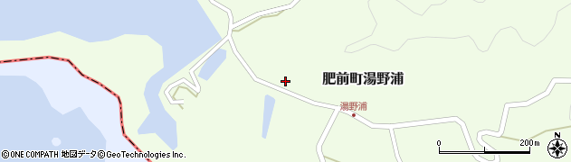 佐賀県唐津市肥前町湯野浦624周辺の地図
