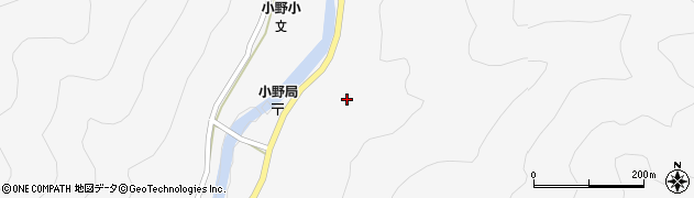 大分県日田市小野2084周辺の地図