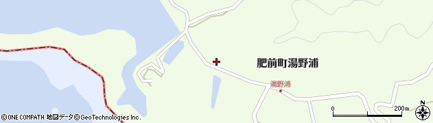 佐賀県唐津市肥前町湯野浦626周辺の地図