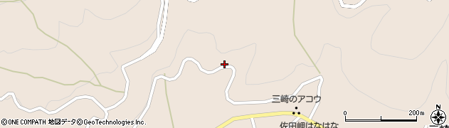 愛媛県西宇和郡伊方町三崎1984周辺の地図