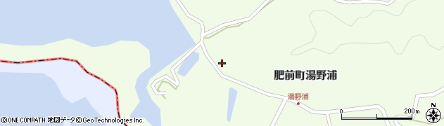 佐賀県唐津市肥前町湯野浦627周辺の地図