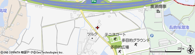 福岡県三井郡大刀洗町甲条1287周辺の地図