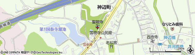 佐賀県鳥栖市神辺町1386周辺の地図