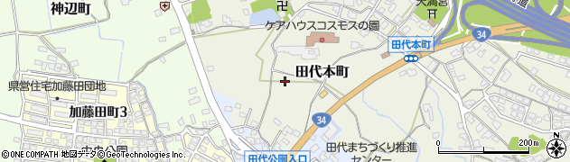 佐賀県鳥栖市田代本町周辺の地図
