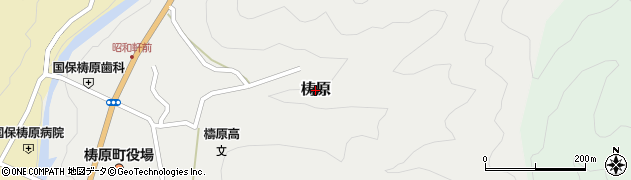 高知県梼原町（高岡郡）梼原周辺の地図