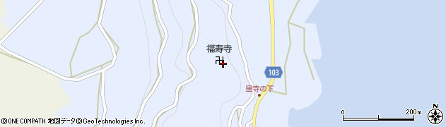 福寿寺周辺の地図