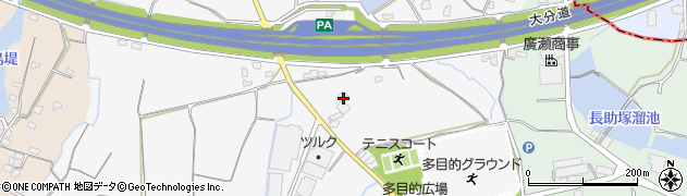 福岡県三井郡大刀洗町甲条1288周辺の地図