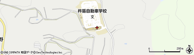 杵築自動車学校周辺の地図