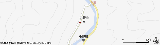 大分県日田市小野1658周辺の地図
