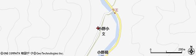 大分県日田市小野1633周辺の地図