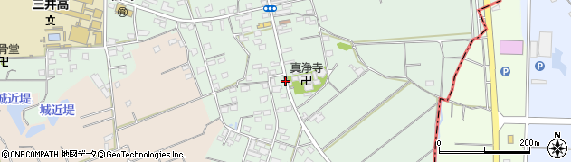 松崎下町周辺の地図