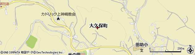 長崎県平戸市大久保町周辺の地図