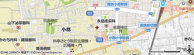 藤野動物病院周辺の地図