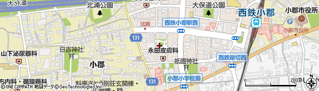 祇園公園周辺の地図