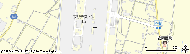 福岡県朝倉市平塚2011周辺の地図