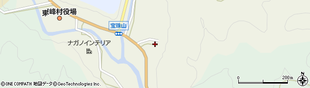 福岡県朝倉郡東峰村宝珠山13周辺の地図