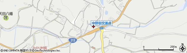 大分県杵築市日野野田2194周辺の地図