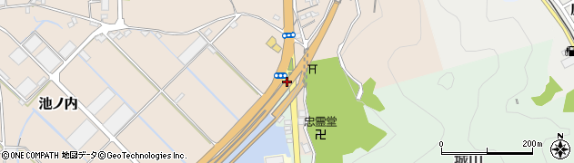 須崎道路周辺の地図