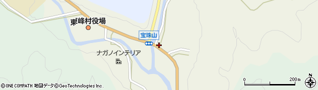 福岡県朝倉郡東峰村宝珠山27周辺の地図