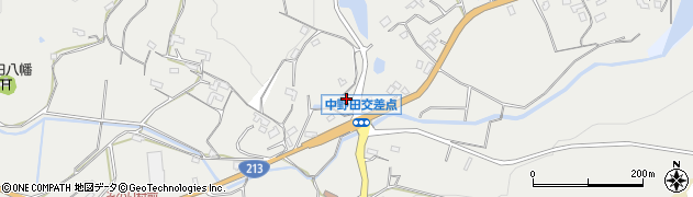 大分県杵築市日野野田2191周辺の地図
