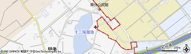 福岡県三井郡大刀洗町甲条1465周辺の地図