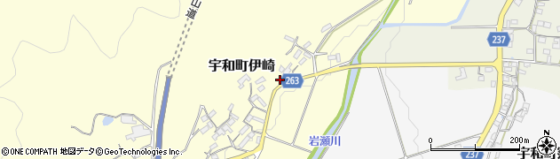 愛媛県西予市宇和町伊崎454周辺の地図