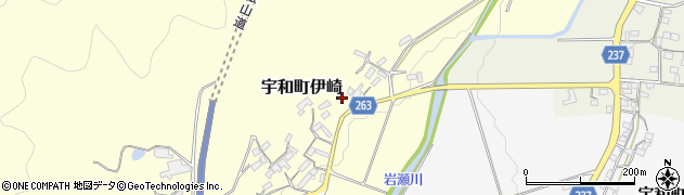 愛媛県西予市宇和町伊崎455周辺の地図