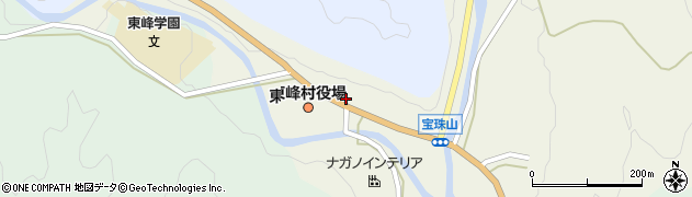 福岡県朝倉郡東峰村宝珠山6315周辺の地図