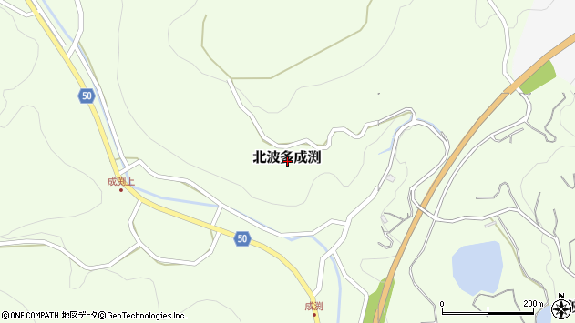〒847-1222 佐賀県唐津市北波多成渕の地図