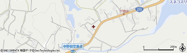 大分県杵築市日野野田2565周辺の地図